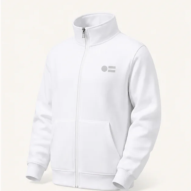 Stand-Collar Fleece Sweatshirt — 050