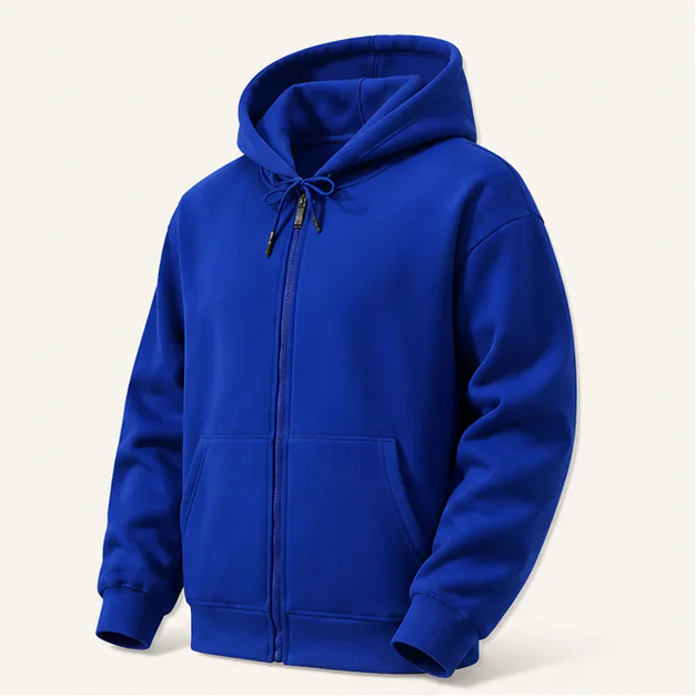 500gsm Full-Zip Sweatshirt