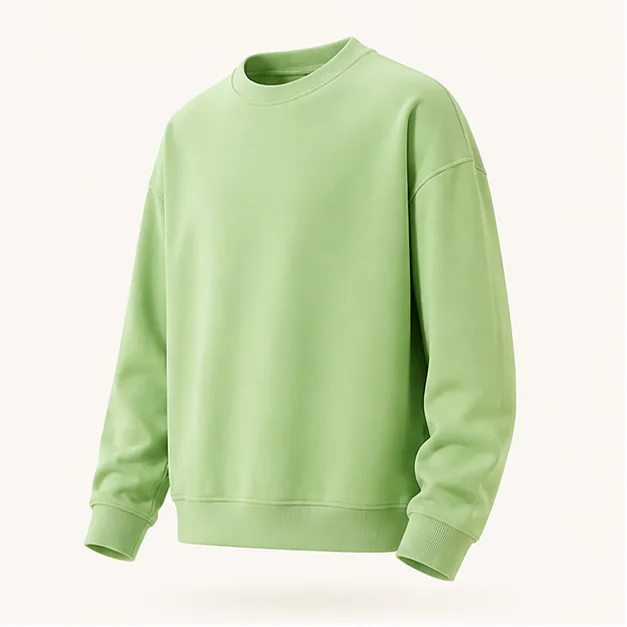 Relaxed Drop-Shoulder Crewneck