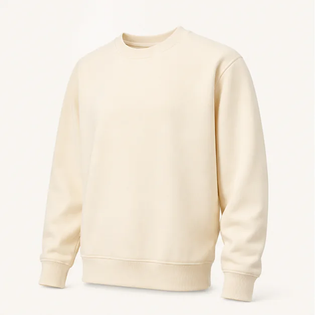 320gsm Drop-Shoulder Crewneck