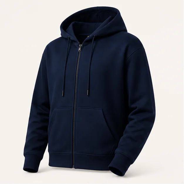 Lightweight Full-Zip Hoodie