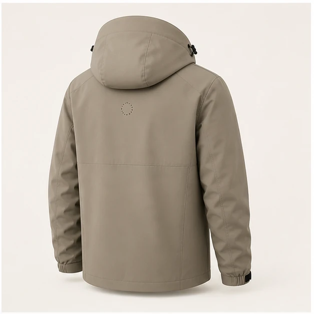 Detachable-Hood Shell Jacket — 8820