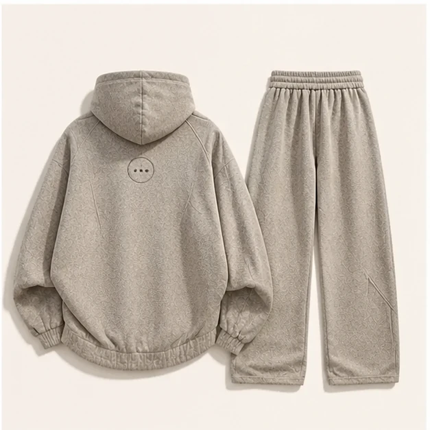 Collegiate Zip Hoodie Set — TZ905+90