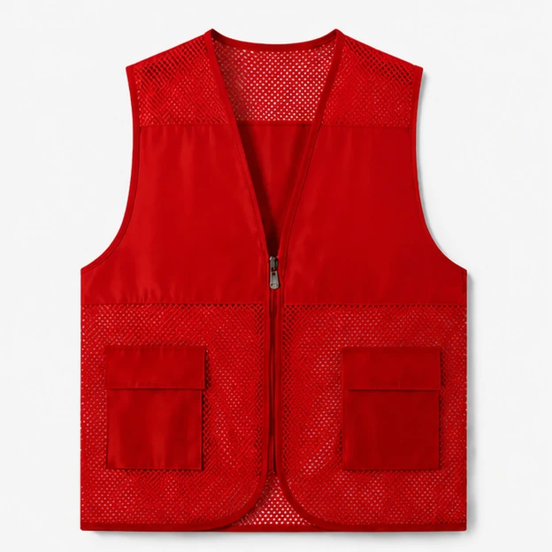 Two-Pocket Mesh Team Vest
