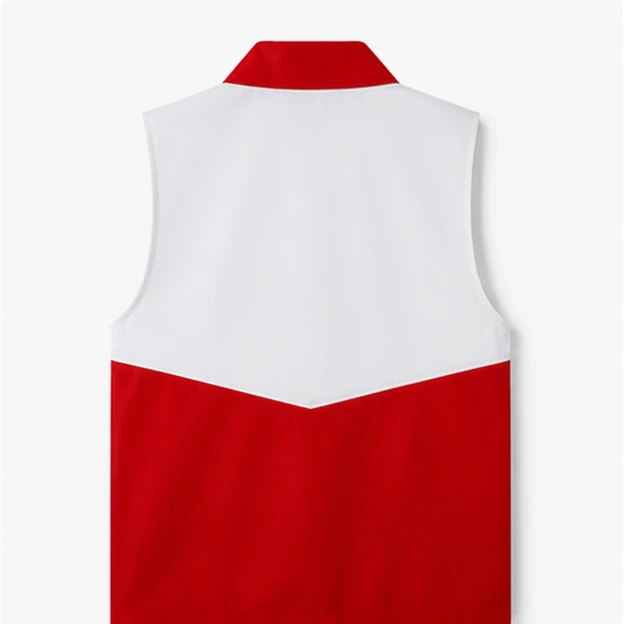 V-Panel Colour-Block Vest — 703B