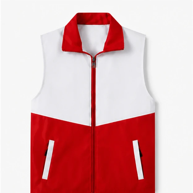V-Panel Colour-Block Vest